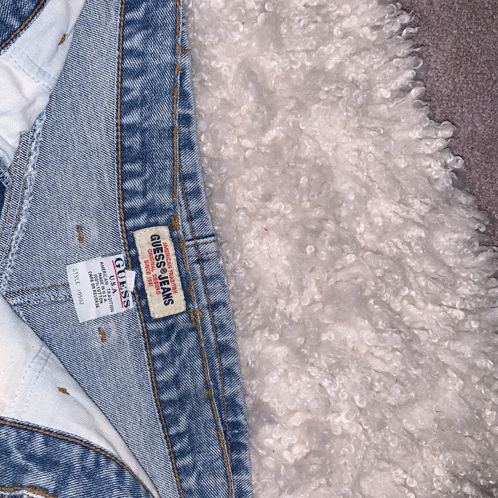 EUC Vintage GUESS Denim Skirt - Picture 10 of 12